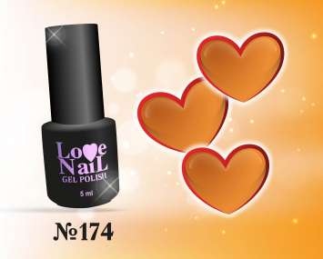 174 LOVE NAIL ГЕЛЬ ЛАК класса Premium 