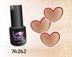 262 LOVE NAIL ГЕЛЬ ЛАК класса Premium                              