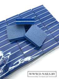 Мини-баф цветной синий 1 шт