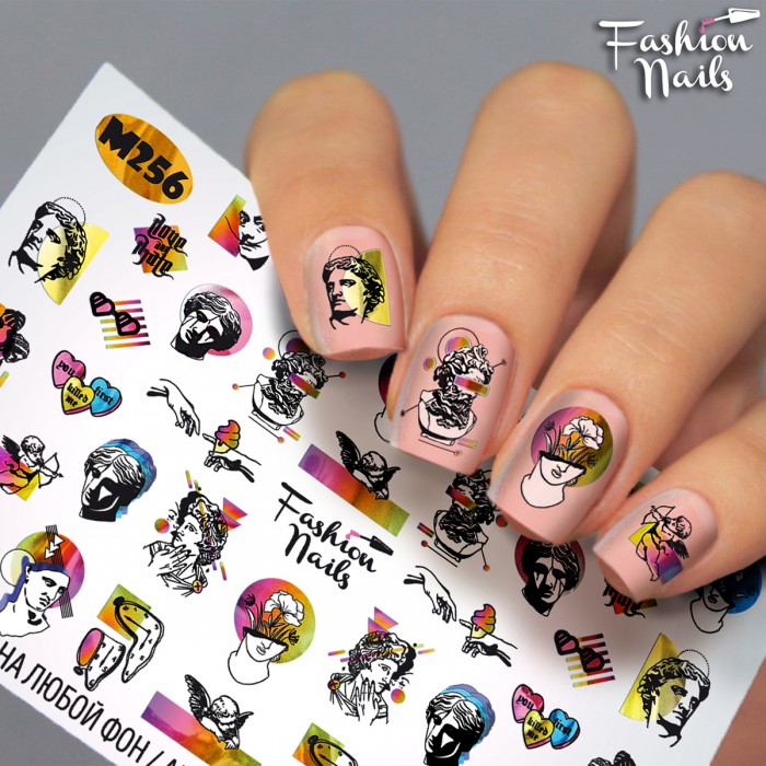 Fashion Nails Слайдер-дизайн METALLIC № 256