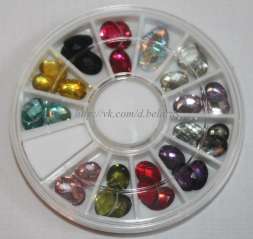 Каруселька с камнями "овальные"