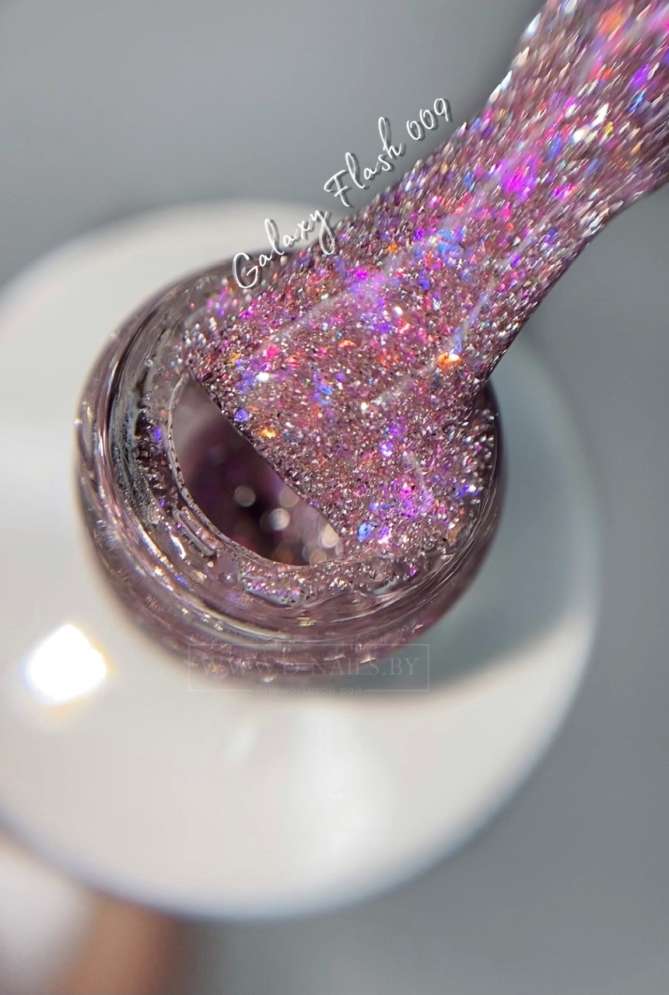 Светоотражающий гель-лак Art-A серия Galaxy Flash 009, 8ml     