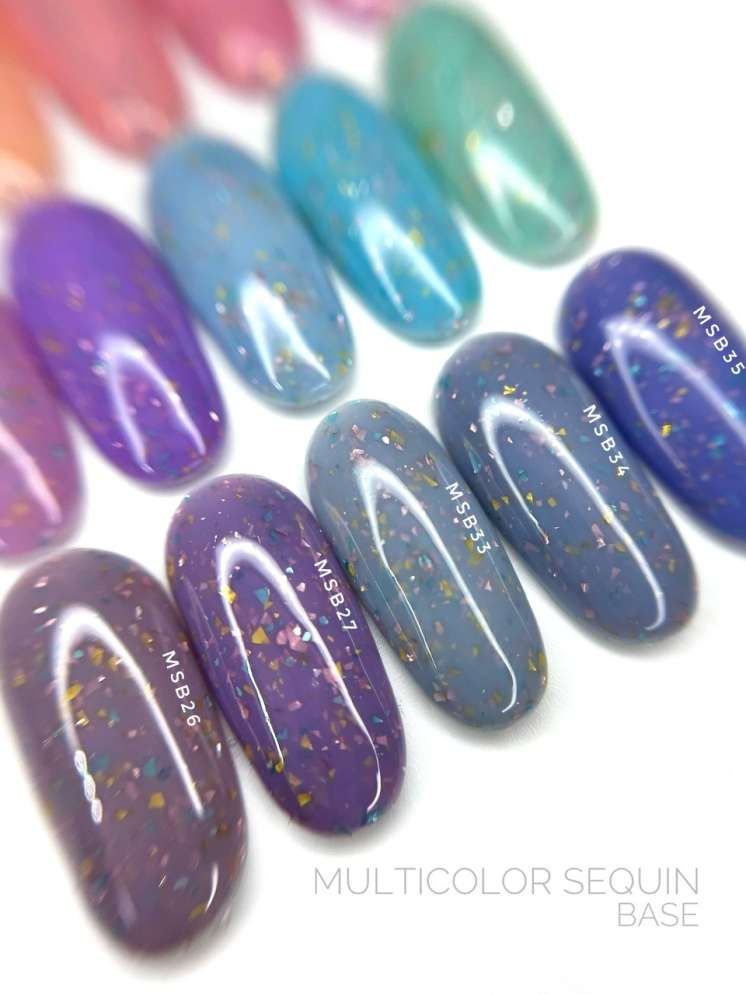 База камуфлирующая ROYAL "Мультиколор Sequin" MSB33