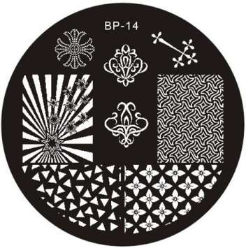 Диск для стемпинга круглый №AP-14