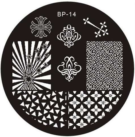 Диск для стемпинга круглый №AP-14