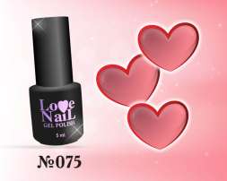 075 LOVE NAIL ГЕЛЬ ЛАК класса Premium   