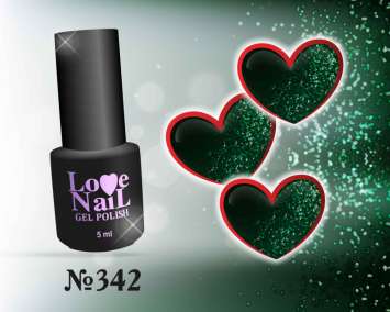 342 LOVE NAIL ГЕЛЬ ЛАК класса Premium