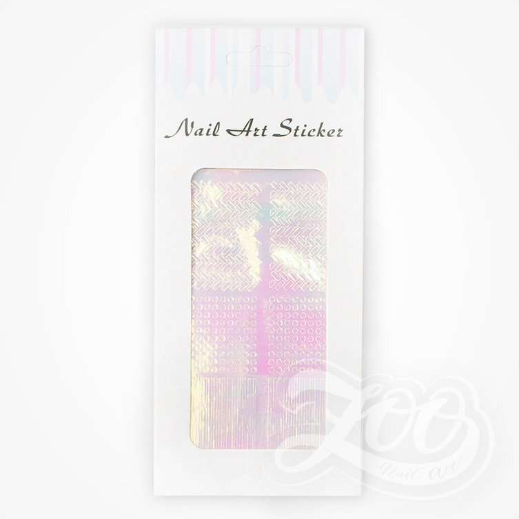 НАКЛЕЙКИ РАДУЖНЫЙ МИКС №1365 ZOO NAIL ART      