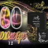 12 Гель-лак ROYAL 9D Кошачий глаз 10 ml                  