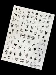 Наклейки Nogtemoda № 024