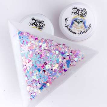 1564 Конфетти "Снежок" 1 г     