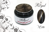 Цветной гель Royal Cat Eye "Кошачий глаз" 5 ml №06