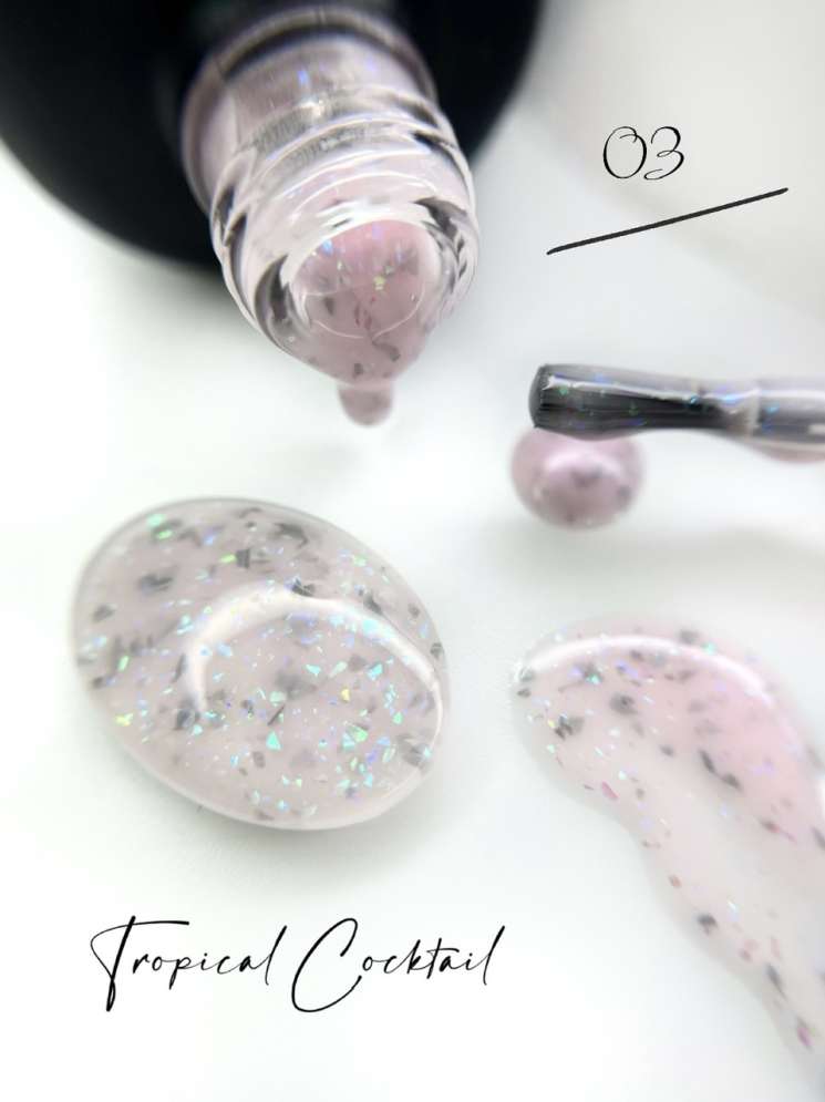 LOVE NAIL Камуфлирующая база TROPICAL COCKTAIL №3