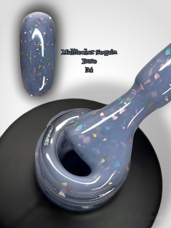 База камуфлирующая ROYAL &quot;Мультиколор Sequin&quot; MSB34