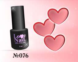 076 LOVE NAIL ГЕЛЬ ЛАК класса Premium   