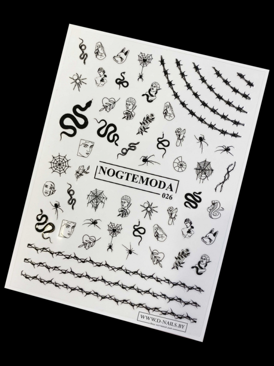Наклейки Nogtemoda № 026