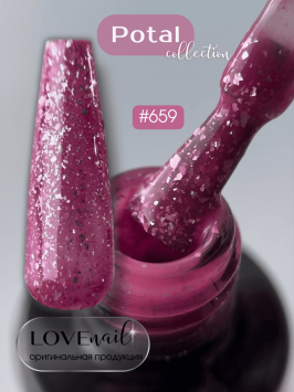 659 LOVE NAIL ГЕЛЬ ЛАК класса Premium     