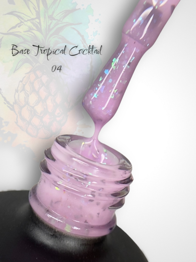 LOVE NAIL Камуфлирующая база TROPICAL COCKTAIL №4