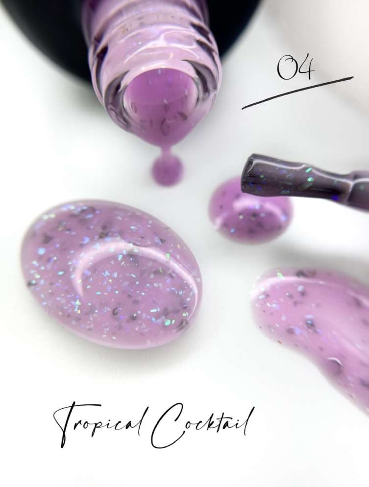 LOVE NAIL Камуфлирующая база TROPICAL COCKTAIL №4