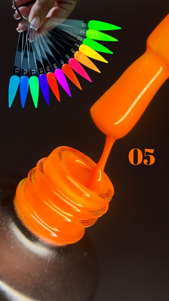 База камуфлирующая ROYAL &quot;НЕОН GLOW IN DARK&quot; NGD05