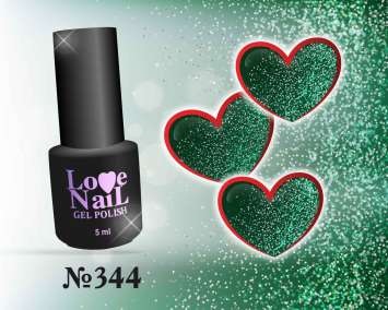 344 LOVE NAIL ГЕЛЬ ЛАК класса Premium 