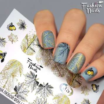 Fashion Nails Слайдер-дизайн GALAXY № 62