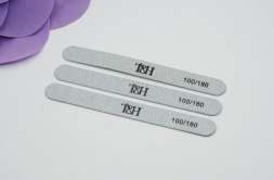 Пилка деревянная тонкая 18 см (50 шт/уп) 100/180 