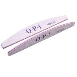 Пилочка OPI полумесяц 100/180 grit, 25 шт.