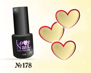 178 LOVE NAIL ГЕЛЬ ЛАК класса Premium  