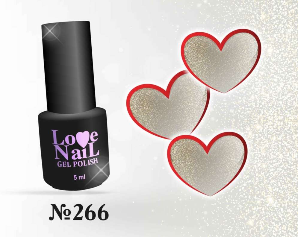266 LOVE NAIL ГЕЛЬ ЛАК класса Premium                                 