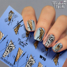 Fashion Nails Слайдер-дизайн WHITE № 35