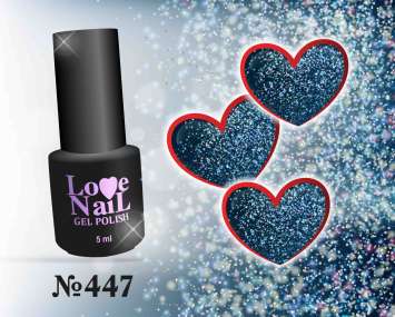 447 LOVE NAIL ГЕЛЬ ЛАК класса Premium           