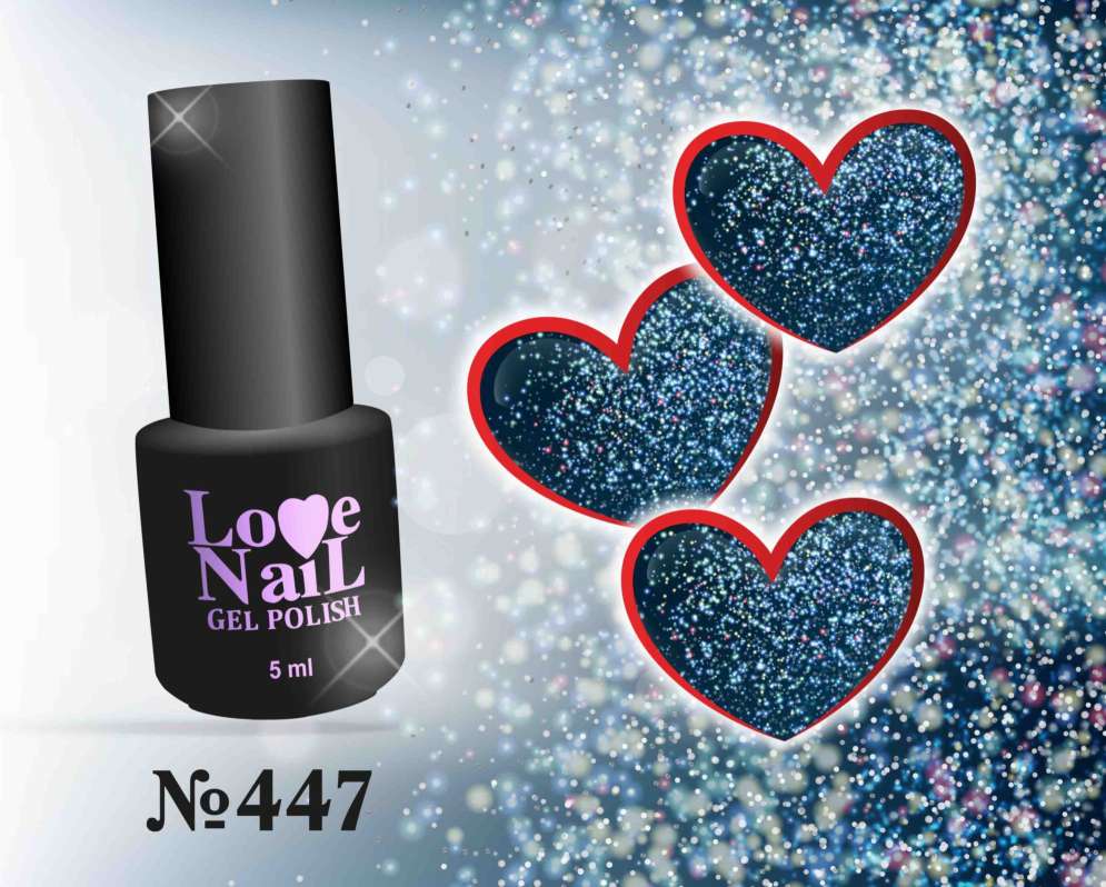 447 LOVE NAIL ГЕЛЬ ЛАК класса Premium           