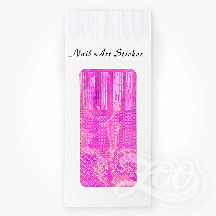 НАКЛЕЙКИ РАДУЖНЫЙ МИКС №1369 ZOO NAIL ART          