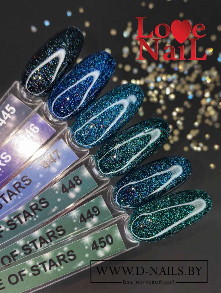 448 LOVE NAIL ГЕЛЬ ЛАК класса Premium            