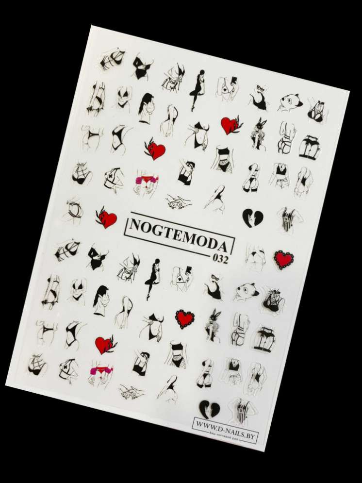 Наклейки Nogtemoda № 032