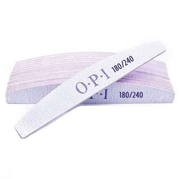 Пилочка OPI полумесяц 180/240 grit, 25 шт.