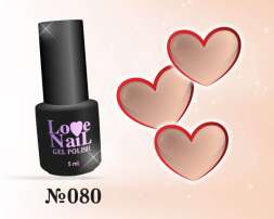 080 LOVE NAIL ГЕЛЬ ЛАК класса Premium   