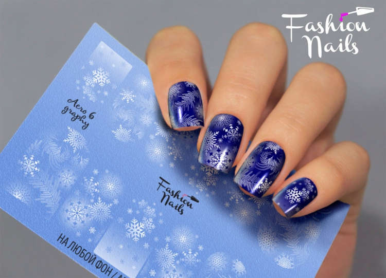Fashion Nails Слайдер-дизайн AEROGRAPHY № 6