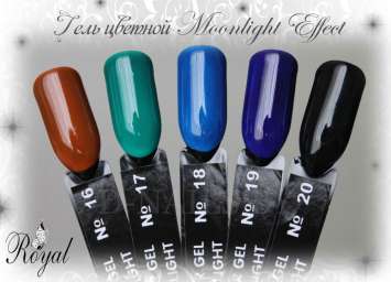 Цветной гель Royal Moonlight Effect 5 ml №17