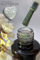 Top no wipe Glitter 04 LOVE NAIL