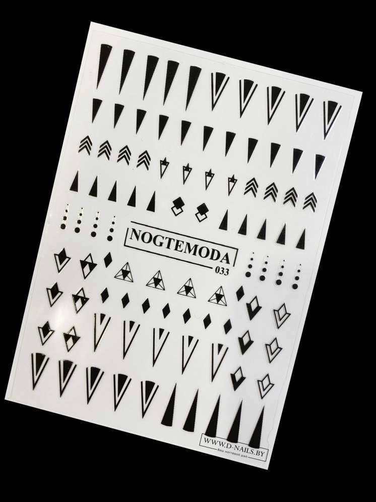 Наклейки Nogtemoda № 033