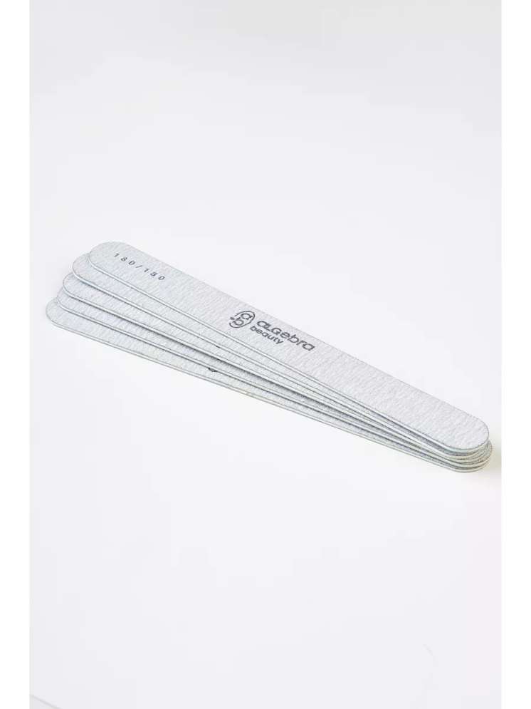 Algebra Beauty Пилки на деревянной основе 180/180 грит L Plus 50 шт 