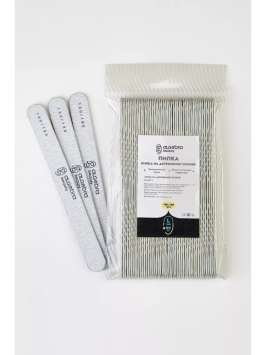 Algebra Beauty Пилки на деревянной основе 180/180 грит L Plus 50 шт 