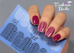 Fashion Nails Слайдер-дизайн AEROGRAPHY № 8