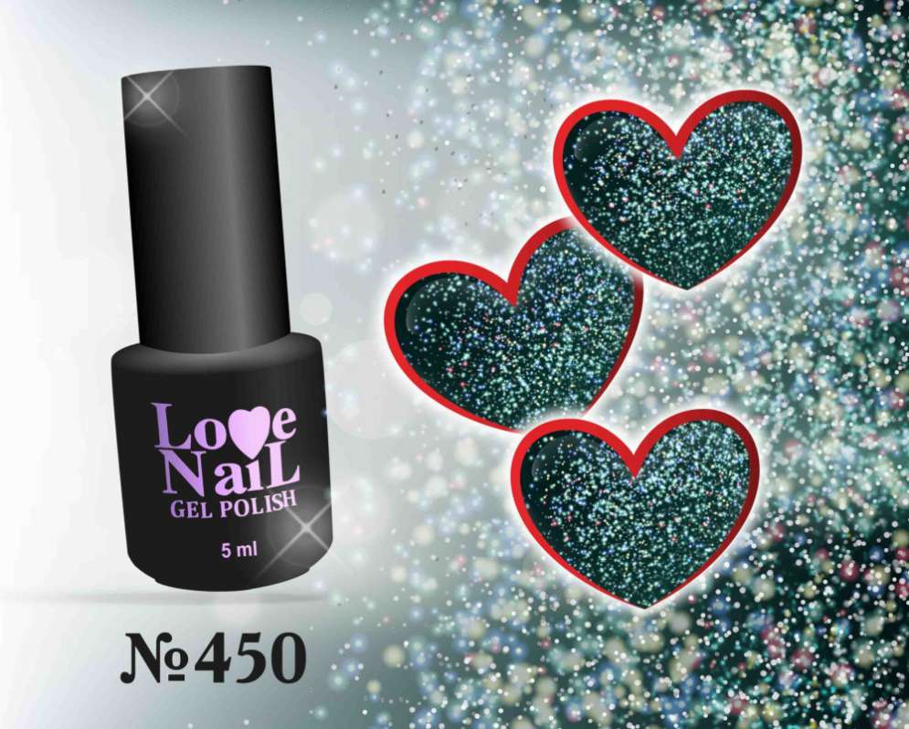 450 LOVE NAIL ГЕЛЬ ЛАК класса Premium              