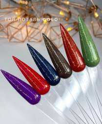 Royal Топ Поталь глянцевый GOLD без липкого слоя