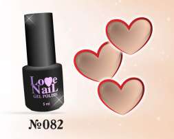 082 LOVE NAIL ГЕЛЬ ЛАК класса Premium   
