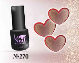 270 LOVE NAIL ГЕЛЬ ЛАК класса Premium                                   