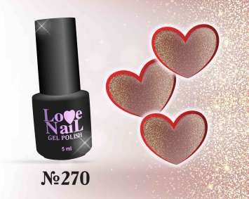 270 LOVE NAIL ГЕЛЬ ЛАК класса Premium                                   